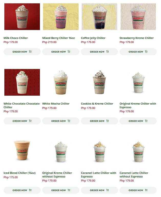 Krispy Kreme Menu Prices Philippines September 2024 Updated