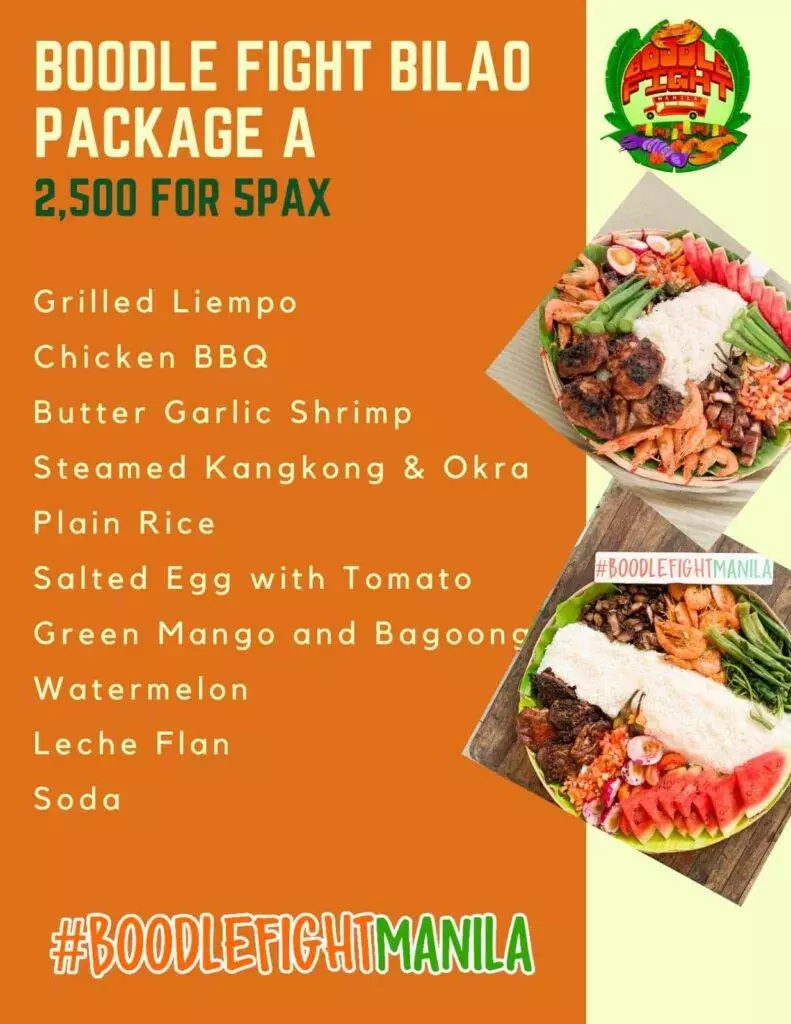 Boodle Fight Menu Prices Philippines May 2024 Updated