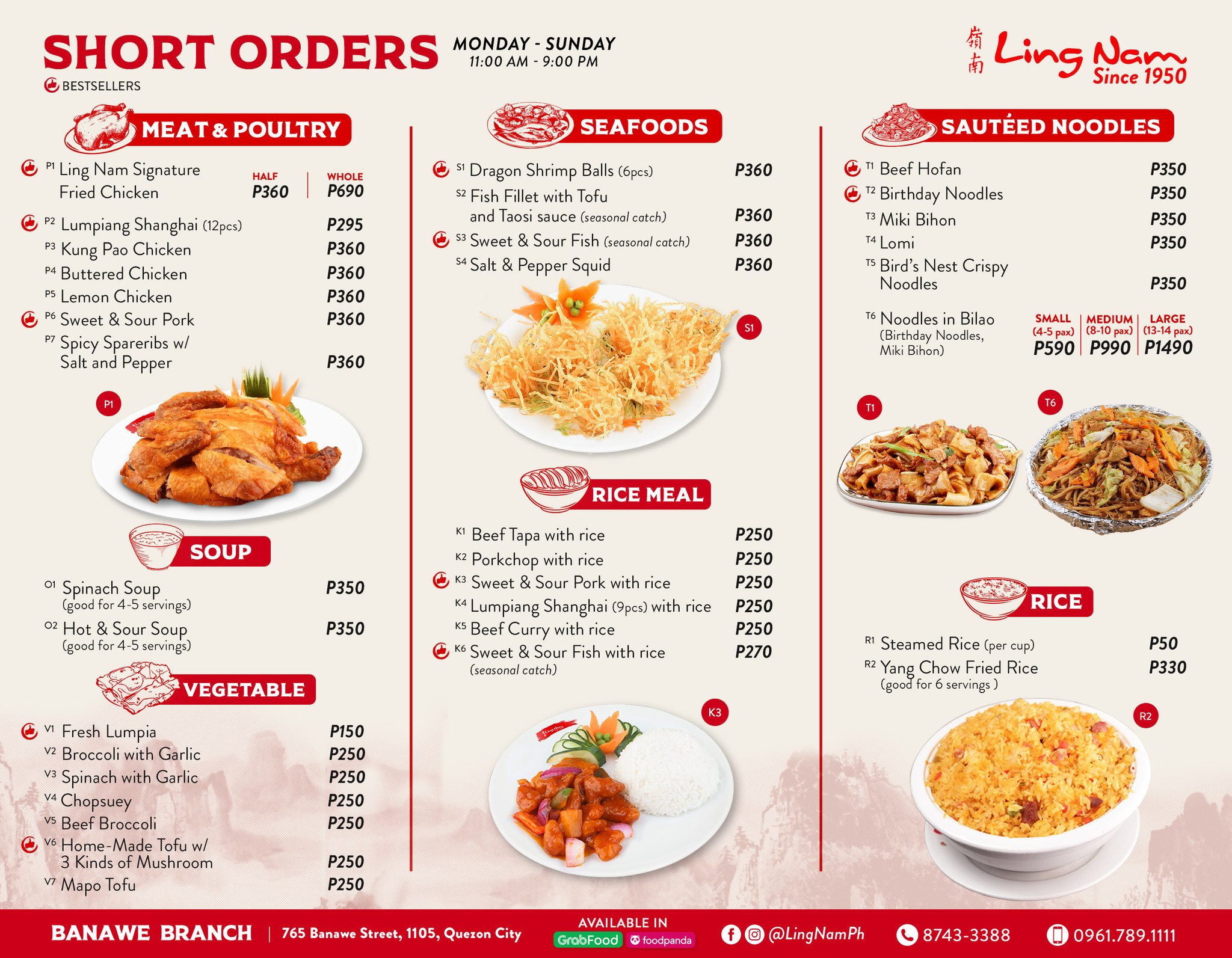 Ling Nam Menu Prices Philippines December 2024 Updated